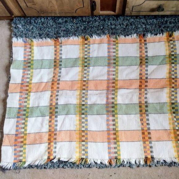 Woven Small Rectangle Table Cloth - Picture 1 of 2